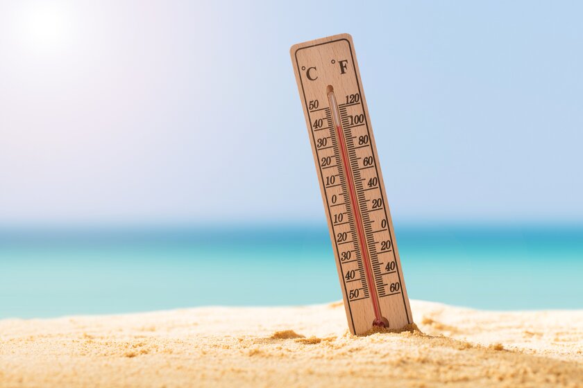 Bei 40 Grad zum Strand statt ins Büro?