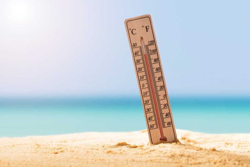 Bei 40 Grad zum Strand statt ins Büro?