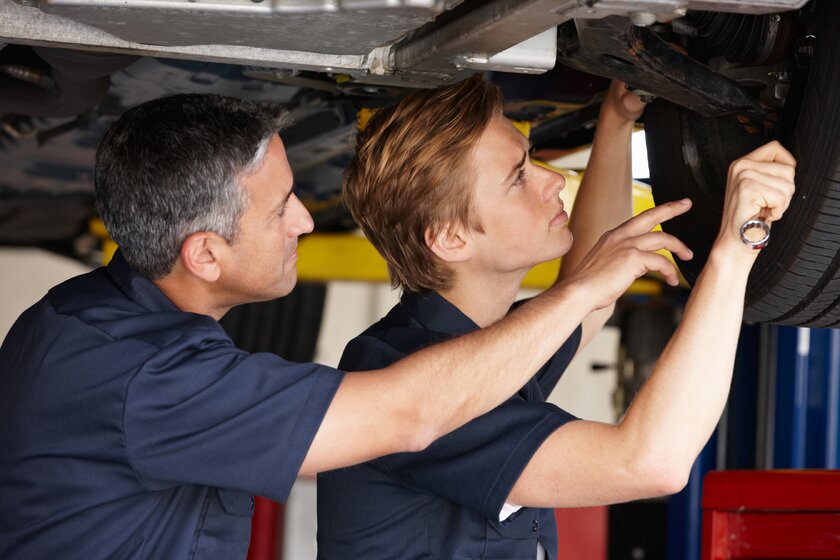 Qualitätsarbeit dank dualer Ausbildung