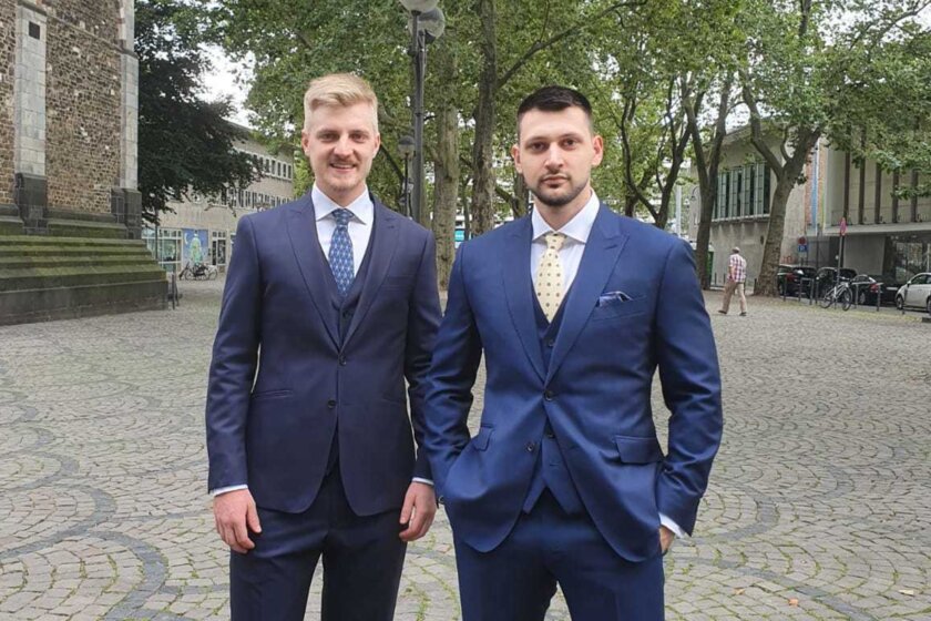 Die meetergo Gründer Dominik Rapacki und Richard Gödel Die meetergo Gründer Dominik Rapacki und Richard Gödel