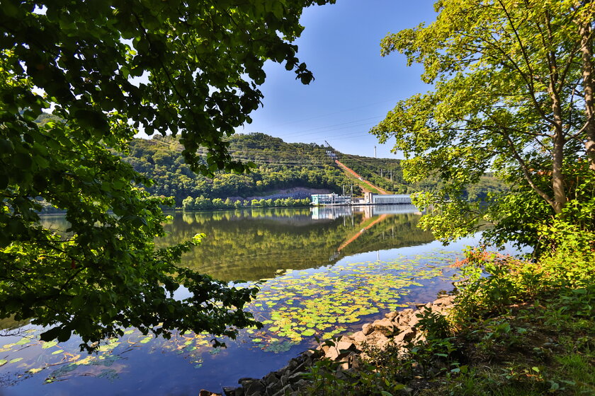 Blick ueber den Hagener Hengsteysee.