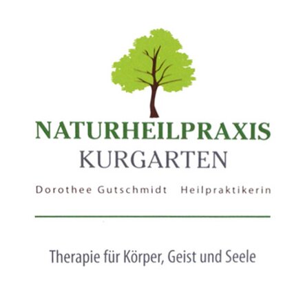Logo und Claim von Naturheilpraxis Kurgarten