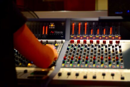 Produktion bei Hicktown Records Produktionsräume des Tonstudio und Musiklabels Hicktown Records