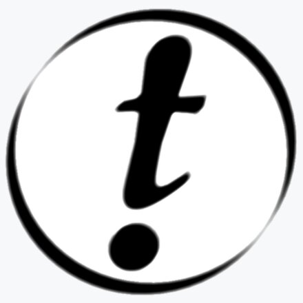 Logo von TextVerstand! Logo von TextVerstand! - ein t als Ausrufezeichen