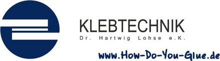 Logo KLEBTECHNIK Logo und Claim von KLEBTECHNIK