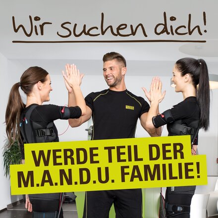 Drei M.A.N.D.U. Mitglieder beim Training