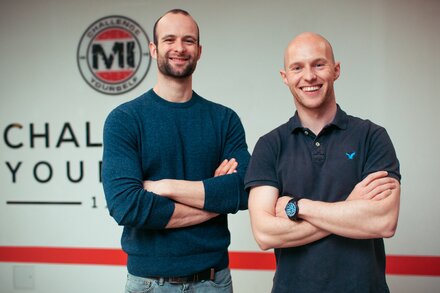 Sebastian Baumann und Andreas Mohr, die Gründer von Challenge Yourself