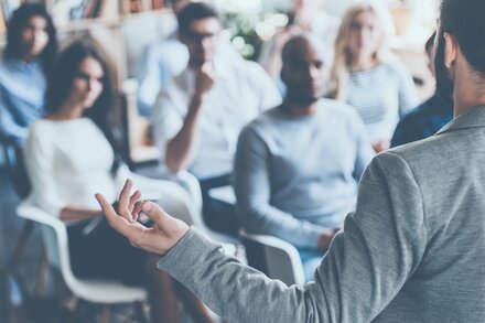 Tech-Helden-Slam Veranstaltung im Rahmen der Gründerwoche Deutschland