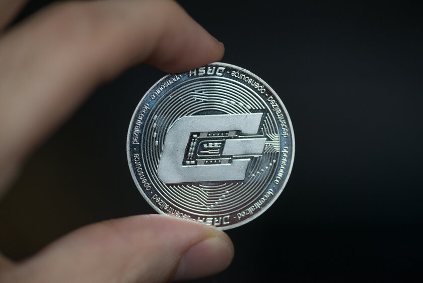 crypto coin digital dash dash