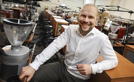 Gründer von Coffee-Bike Coffee-Bike-Gründer Tobias Zimmer