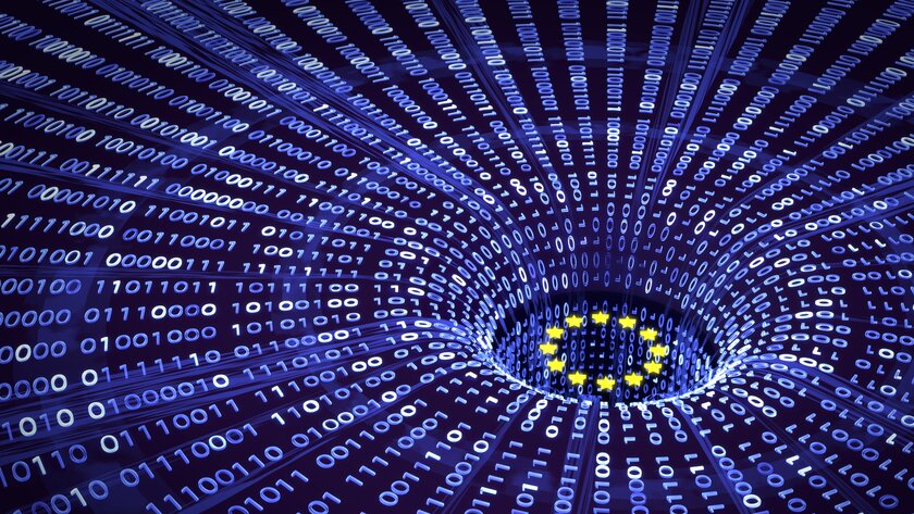 Bild Datenloch EU-DSGVO Daten in ein Wurmloch